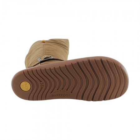 Botas de caña alta Barefoot Flexi Nens 9090-S Topo Suela Step