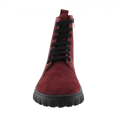 Botines Barefoot cordones Mum Aria Wine