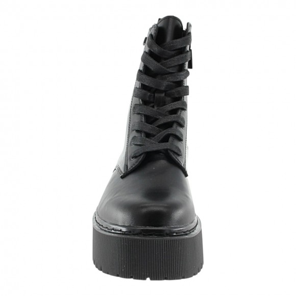 Botines plataforma Mustang 50176 Negro