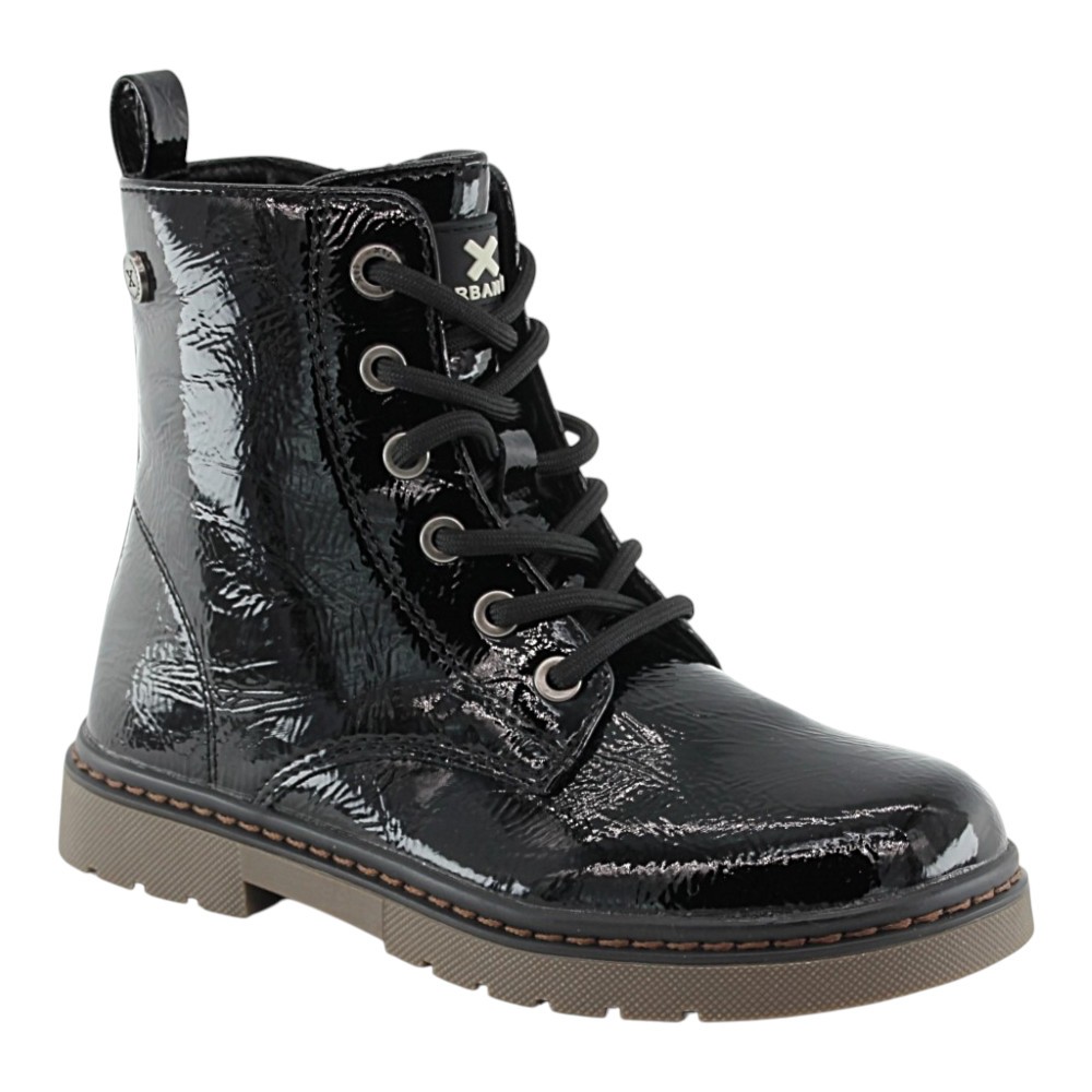 Botines Xti 154044 Charol Negro