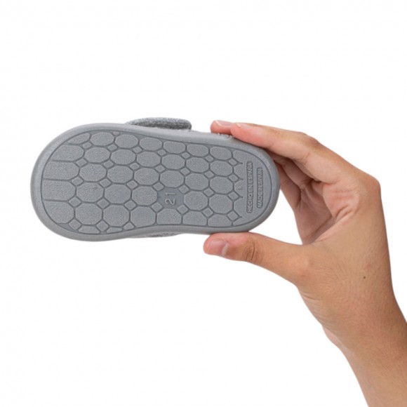 Zapatillas de casa barefoot Homie Reno Gris