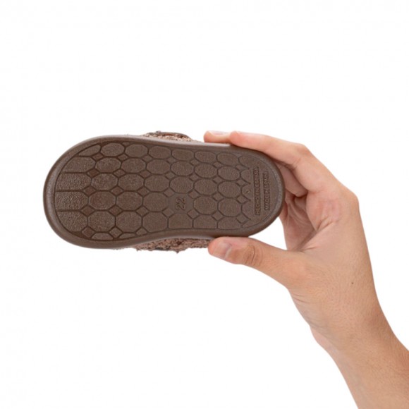 Zapatillas de casa barefoot Igor Homie Jirafa Marrón