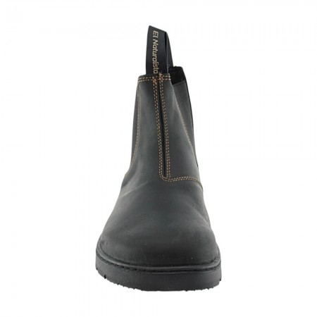 Botines barefoot El Naturalista Nomada cordones Black
