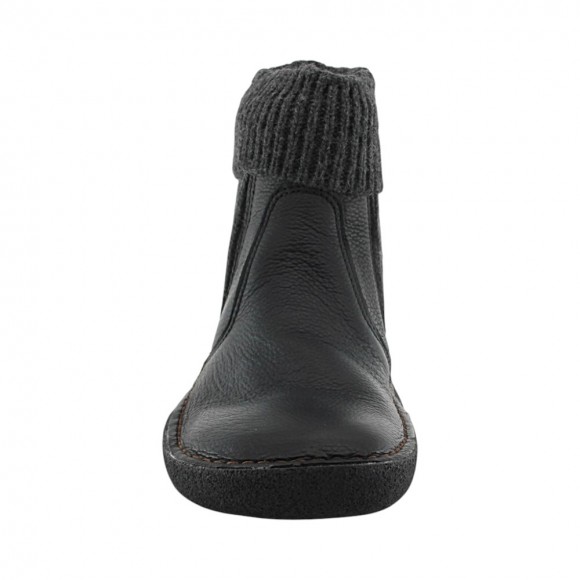 Botines barefoot El Naturalista Alpine Grass Tami Black calcetin