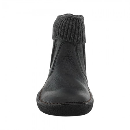 Botines barefoot El Naturalista Alpine Grass Tami Black calcetin