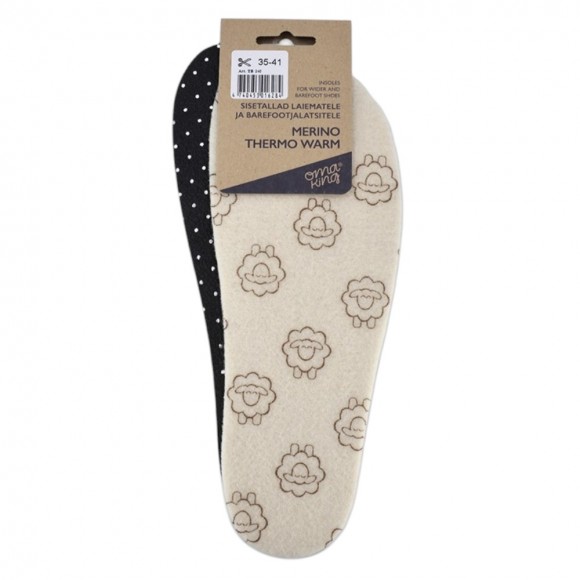 Plantillas recortables barefoot Omaking Lana Merino Térmico