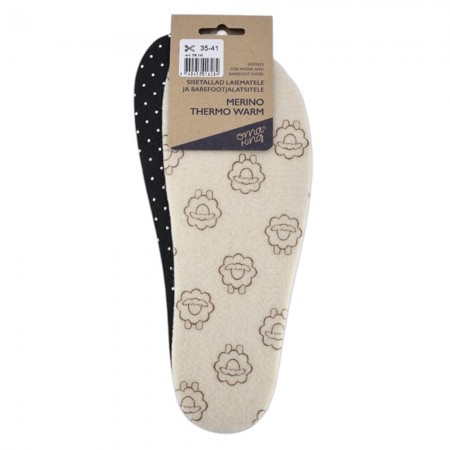 Plantillas recortables barefoot Omaking Lana Merino Térmico
