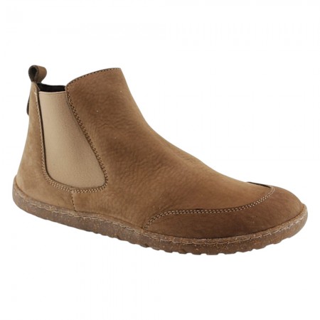 Botines barefoot Vivant V-2759 Nobuck Taupe
