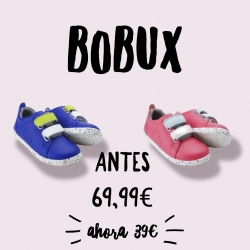 Estrenamos promo en este fantástico modelo de Bobux con velcros intercambiables. Desde hoy el modelo Grazz a 39€. 

#calzadorespetuoso #calzadoinfantil #zapatosminimalistas #piessanos👣 #drop0 #bobux #instakids #kidshoes